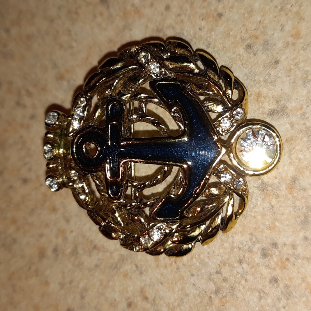 Austrian crystal brooch